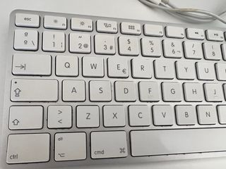 Teclado Apple Plata/Blanco