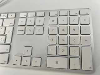 Teclado Apple Plata/Blanco