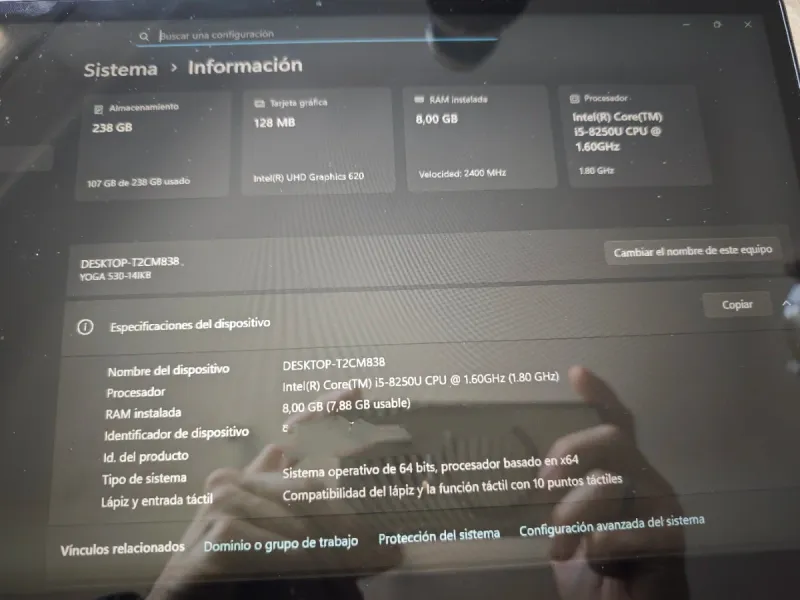 Portátil Lenovo Yoga 530 afbeelding 10