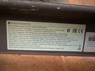 Patinete Eléctrico Xiaomi