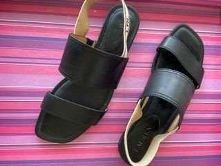 Sandalias Lauren Ralph Lauren Mujer Negras