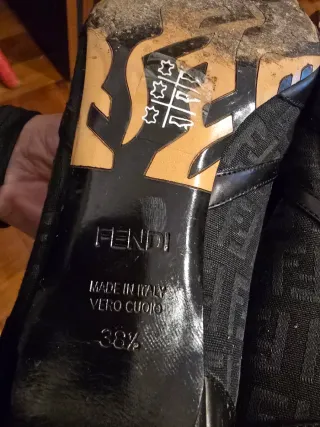 Scarpe Fendi Nere Donna