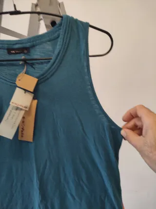 Vestido con chaqueta Singular Talla 4 Verde Azul