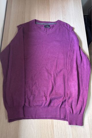 Jersey Unit Morado Cuello Pico