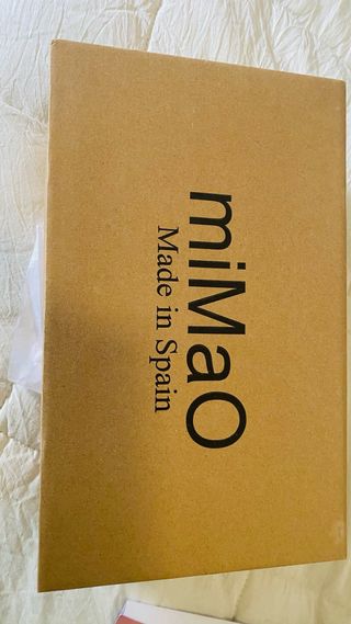 Zapatos de tacón MIMAO plateados Sin estrenar