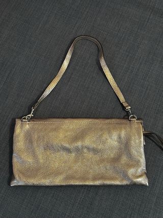 Bolso Clutch Gianni Chiarini Dorado