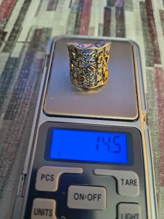 Anillo Plata y Oro Diseño Único