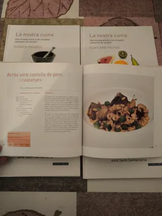 Colección libros cocina catalana "La Nostra Cuina"