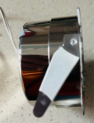 Foco LED basculante empotrable acero IP65