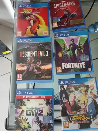 Sony PS4 Fortnite Edition 500GB With 9 games.