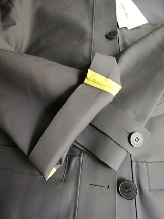 Gabardina engomada Bimba y Lola Negra