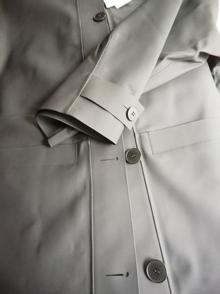 Gabardina engomada Bimba y Lola Negra