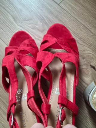 Sandalias Marypaz Rojas Talla 38