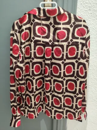 Blusa estampada mujer talla M