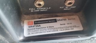Equipo PA JBL 2400w RMS