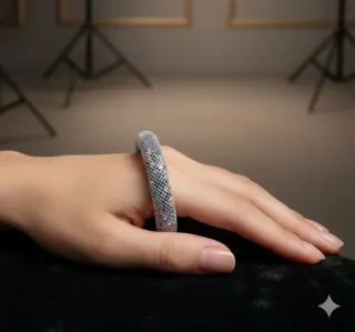 Bracciale donna scintillante