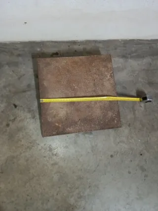 Placa de metal 19mm x 50cm