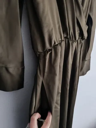 Mono largo satinado Zara Talla M