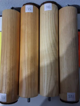 Patas para somier de madera