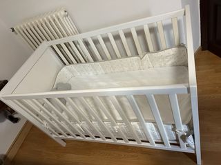 Cuna Blanca IKEA 60x120 sundvik