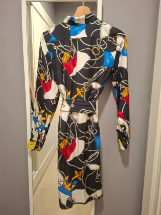 Vestido Seda Lauren Ralph Lauren Talla S