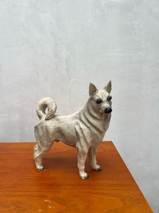 Figura perro cerámica