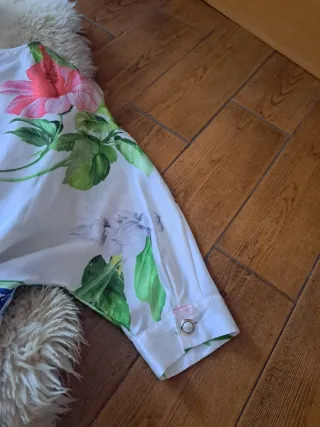 Blusa Zara Estampado Floral