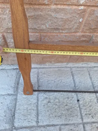 Sierra de carpintero antigua