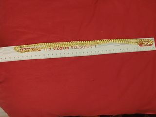 Collana Uomo Oro Giallo Tipo Cubano 70cm