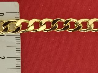 Collana Uomo Oro Giallo Tipo Cubano 70cm