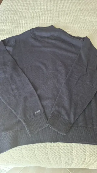 Cárdigan McGregor Hombre Talla L Azul Nuevo