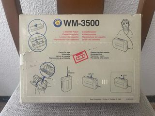 Sony Walkman WM-3500 - Nuevo en su caja original