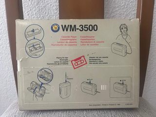 Sony Walkman WM-3500 - Nuevo en su caja original