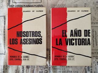 Lote de 2 libros de Eduardo de Guzman