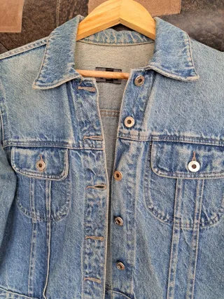 Cazadora vaquera azul