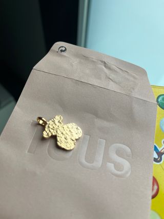 Colgante Oso Tous Dorado