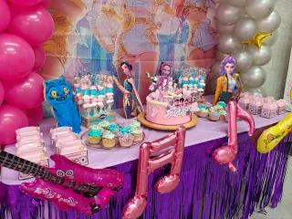 Decoración Fiesta K-Pop Globos Guitarras