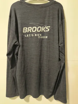 Camiseta técnica de running manga larga Brooks
