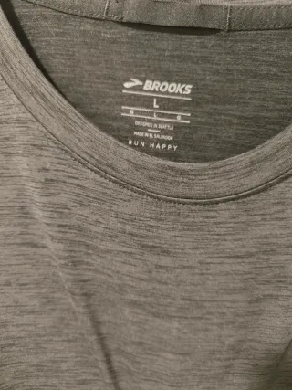 Camiseta técnica de running manga larga Brooks