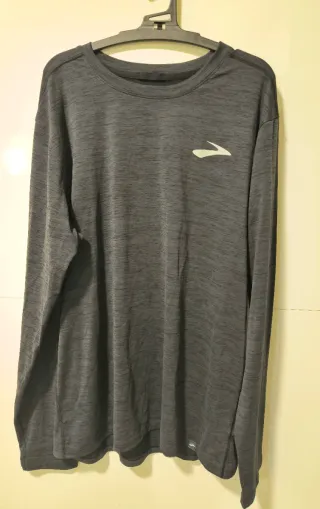 Camiseta técnica de running manga larga Brooks