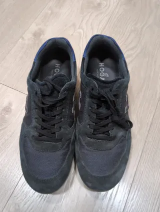 Zapatillas Hogan Talla 42 Negras y Azules