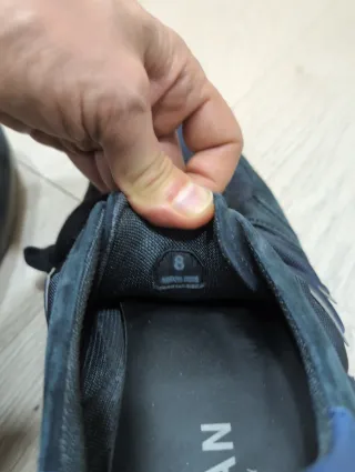 Zapatillas Hogan Talla 42 Negras y Azules