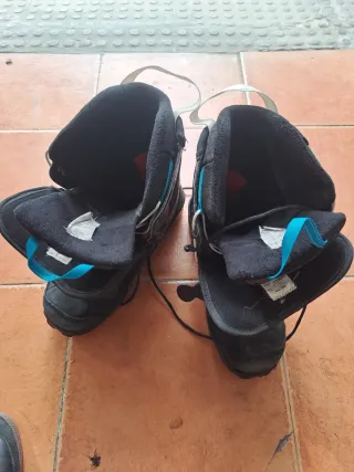Botas de Snowboard Negras