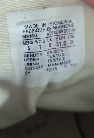 Converse All Star Negras Talla 38