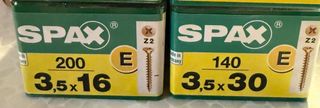 2 Cajas de tornillos SPAX