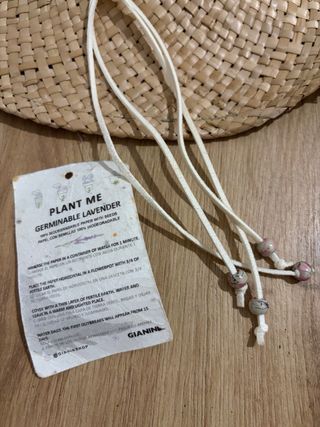 Sombrero de paja mujer