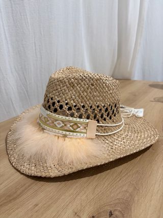 Sombrero de paja mujer