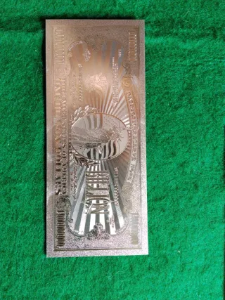 Billete Dólar Colección Plata 1000000