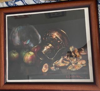 Bodegón al óleo - Luis Strohecker