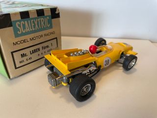 Scalextric Exin Mc Laren F.1 de 1970 C-43 en caja